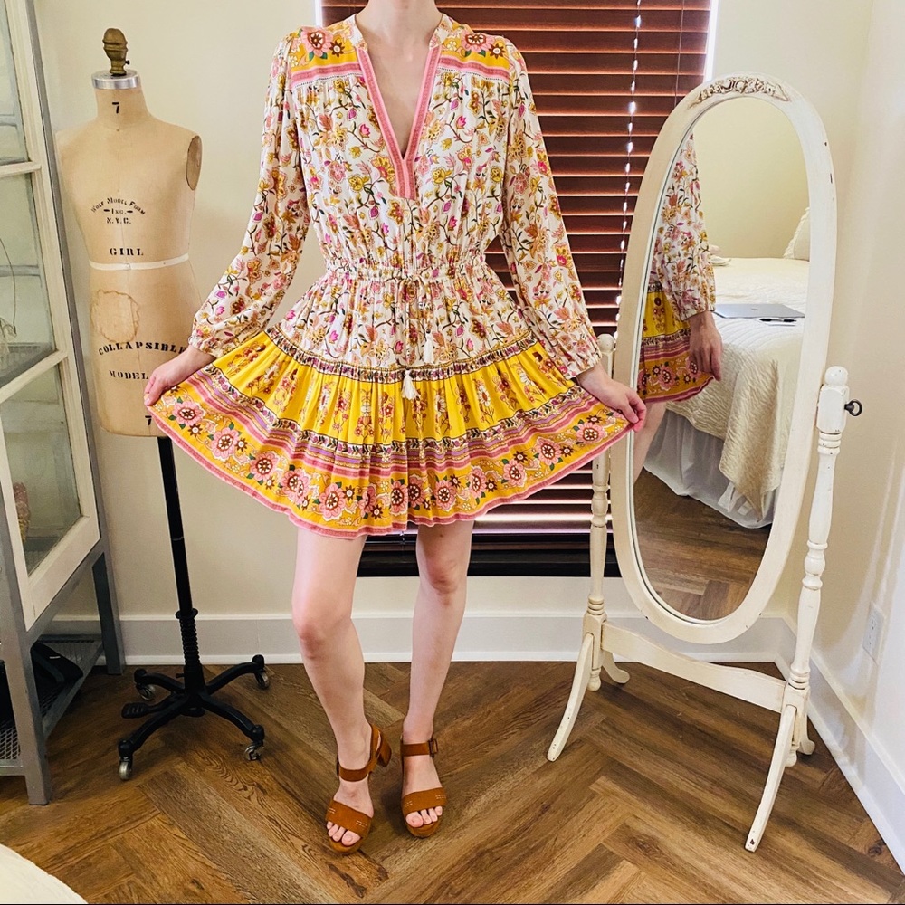 SOLD ♥️ Spell ♥️ Portobello Road Long Sleeve Playdress - Picture 3 of 8